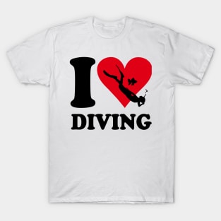 Love diving T-Shirt